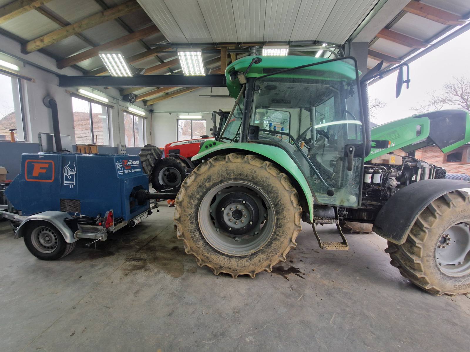 Deutz-Fahr 5100.4G – Gašenje motora pod opterećenjem